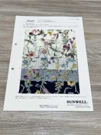 28107 Impressão Floral Aquarelada Com 60 Fios[Têxtil / Tecido] SUNWELL subfoto