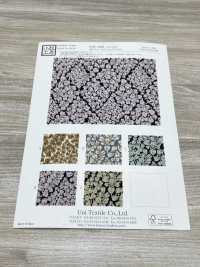 KKP2338-D373A Chirimen Chirimen®[Têxtil / Tecido] Uni Textile(Komon Studio) Foto secundária