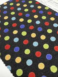 KKP2338-DB-81 Chirimen Chirimen®[Têxtil / Tecido] Uni Textile(Komon Studio) Foto secundária