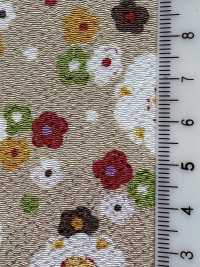 KKP2338-DHM-103 Estampa Multicolorida Futako Chirimen[Têxtil / Tecido] Uni Textile(Komon Studio) Foto secundária