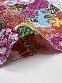 KKP2338-DHM-102 Chirimen Chirimen®[Têxtil / Tecido] Uni Textile(Komon Studio) Foto secundária