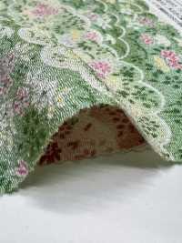 KKP2338-D-KUMONIHANA Nuvens E Flores De Futako Chirimen[Têxtil / Tecido] Uni Textile(Komon Studio) Foto secundária