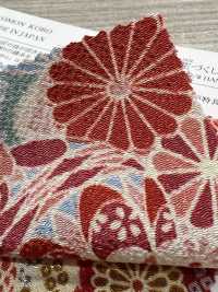 KKP2338-D-HANAZUKUSI Flores Futako Chirimen[Têxtil / Tecido] Uni Textile(Komon Studio) Foto secundária