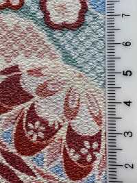 KKP2338-D-HANAZUKUSI Flores Futako Chirimen[Têxtil / Tecido] Uni Textile(Komon Studio) Foto secundária