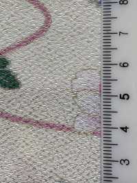 KKP2338-D-HANATEMARI Bola De Flores Futako Chirimen[Têxtil / Tecido] Uni Textile(Komon Studio) Foto secundária