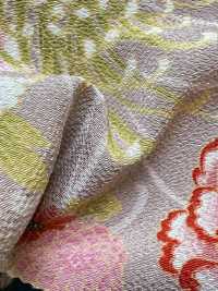 KKP2338-D-HANAMIYABI Futako Chirimen Hana Miyabi[Têxtil / Tecido] Uni Textile(Komon Studio) Foto secundária
