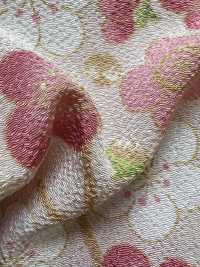 KKP2338-D-MODANUME Futako Chirimen Ameixa Moderna[Têxtil / Tecido] Uni Textile(Komon Studio) Foto secundária