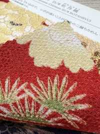 KKP2338-D-BOTANRYU Dragão Peônia Futako Chirimen[Têxtil / Tecido] Uni Textile(Komon Studio) Foto secundária