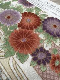 KKP2338-D-KIKUSUI Futako Chirimen Kikusui[Têxtil / Tecido] Uni Textile(Komon Studio) Foto secundária