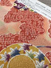 KKP2338-D-SIKITUZUMI Tambor Futago Chirimen Shiki[Têxtil / Tecido] Uni Textile(Komon Studio) Foto secundária