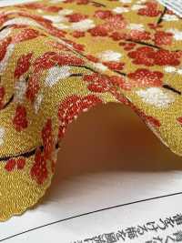 KKP2338-D-KOHARUUME Futako Chirimen Koharu Ume[Têxtil / Tecido] Uni Textile(Komon Studio) Foto secundária