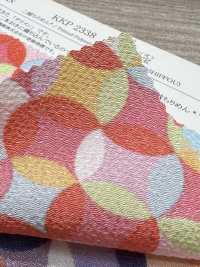 KKP2338-D-IROSIPPOU Futako Chirimen Cloisonné Colorido[Têxtil / Tecido] Uni Textile(Komon Studio) Foto secundária