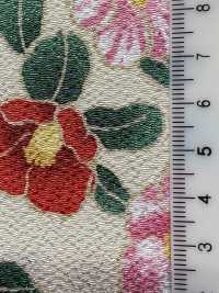 KKP2338-D-MTSUBAKI Futako Chirimen Miyako Tsubaki[Têxtil / Tecido] Uni Textile(Komon Studio) Foto secundária