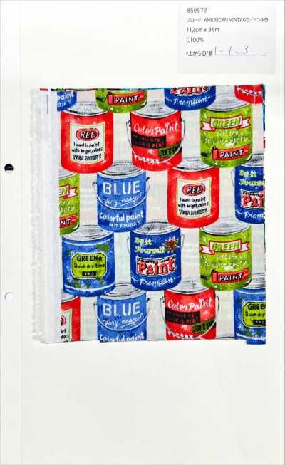 850572 Popeline AMERICAN VINTAGE Lata de Tinta