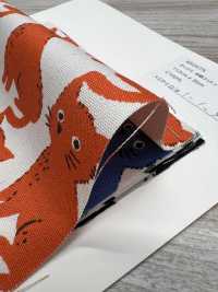 850575 Oxford Cotton Cru Gato E Chidori[Têxtil / Tecido] VANCET subfoto