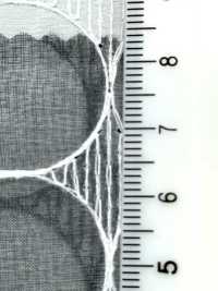 SLC8567 SLC 8567 (Círculo) Renda De Organza De Seda[Têxtil / Tecido] KOYAMA subfoto