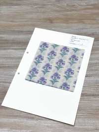 850573 SEVENBERRY® Lawn Algodão Cru Soleil Azul / Flores Silvestres[Têxtil / Tecido] VANCET subfoto