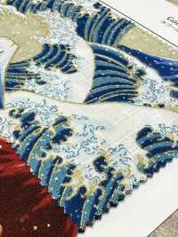 AP61901-DR Glitter Dobby Com Padrão Japonês (Dobrado Ao Meio)[Têxtil / Tecido] COSMO TEXTILE subfoto