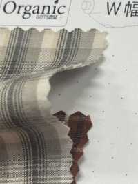 SBT-014 Acabamento De Lavagem Orgânico Mini Check[Têxtil / Tecido] Têxtil Kuwamura Foto secundária