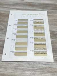 HW-3035 Fita Elástica De Organza Com Babados Duplos[Cabo De Fita] Sem Nome Foto secundária