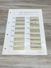 HW-3036 Babado De Organza Com Glitter Dourado E Fita Elástica[Cabo De Fita] Sem Nome Foto secundária