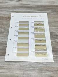 HW-3037 Babado De Organza Com Glitter Prateado E Fita Elástica[Cabo De Fita] Sem Nome Foto secundária