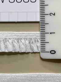 HW-3039 Fita Elástica De Nylon Com Babados[Cabo De Fita] Sem Nome Foto secundária