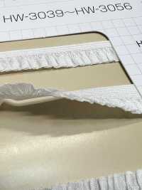 HW-3040 Fita Elástica De Nylon Com Babados[Cabo De Fita] Sem Nome Foto secundária