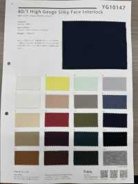 YG10147 80/1 Tricô Interlock Circular Alto Suave E Sedoso[Têxtil / Tecido] YAGI-o Foto secundária
