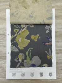 7026-700-6 CL Loomstate Com Padrão Floral Em Aquarela[Têxtil / Tecido] HOKKOH Foto secundária