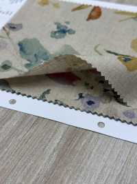 7026-700-6 CL Loomstate Com Padrão Floral Em Aquarela[Têxtil / Tecido] HOKKOH Foto secundária