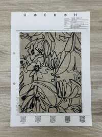 7026-700-7 Marcador CL Loomstate Com Padrão Floral[Têxtil / Tecido] HOKKOH subfoto