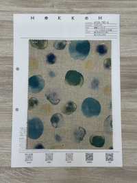 8026-790-4 Tecido De Linho Com Padrão De Bolinhas[Têxtil / Tecido] HOKKOH Foto secundária