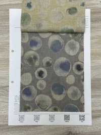 8026-790-4 Tecido De Linho Com Padrão De Bolinhas[Têxtil / Tecido] HOKKOH Foto secundária