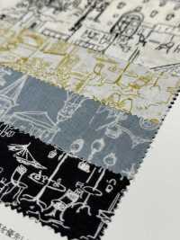 28116 Impressão De Paisagem De Gramado Com 60 Fios[Têxtil / Tecido] SUNWELL Foto secundária