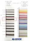 A-5000 Cordão Redondo Meracool, Trançado de 8 Fios