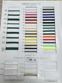 K-401 Cordão De Poliéster Tingido Em Fio, 8 Fios, Médio[Cabo De Fita] RIVER subfoto