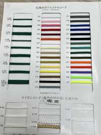 K-321 Cordão Plano De Poliéster Tingido Em Fio Extra Grosso[Cabo De Fita] RIVER subfoto