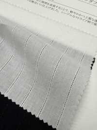 11569 Acabamento Duplo De Listras Dobby Em Escada De Algodão/linho Tingido[Têxtil / Tecido] SUNWELL subfoto