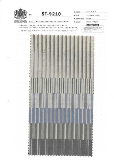 ST-9210 60/1 Listrado Typewriter (Acabamento Lavado)