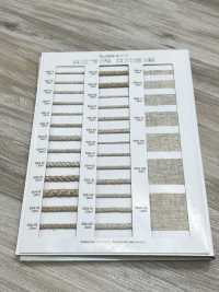 5504-23 Cordão Redondo De Oito Fios Da Série Linen[Cabo De Fita] RIVER Foto secundária