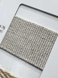 5504-76 Fita De Acabamento Tecida Da Série Linen[Cabo De Fita] RIVER Foto secundária