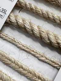 R-5505-36S Cordão De Fole Da Série Linen[Cabo De Fita] RIVER Foto secundária