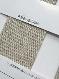 R-5505-108 Fita De Borracha Da Série Linen[Cabo De Fita] RIVER Foto secundária
