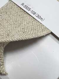 R-5505-108 Fita De Borracha Da Série Linen[Cabo De Fita] RIVER Foto secundária