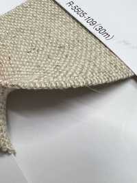 R-5505-109 Fita De Borracha Da Série Linen[Cabo De Fita] RIVER Foto secundária