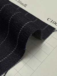 810-YWG Denim Listrado Com Agulhamento, 11 Oz[Têxtil / Tecido] Têxteis Yoshiwa Foto secundária