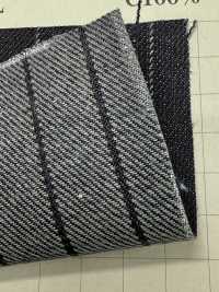 810-YWG Denim Listrado Com Agulhamento, 11 Oz[Têxtil / Tecido] Têxteis Yoshiwa Foto secundária