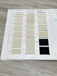 NO5502-24 Fita De Cinto Com Ourela Listrada Tecida[Cabo De Fita] RIVER subfoto