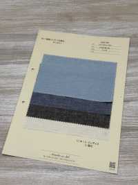 8352-RP Macacão 30/1 De Linho índigo E Sulfurizado[Têxtil / Tecido] ARINOBE subfoto